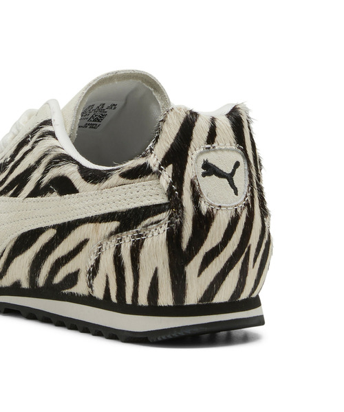 「PUMA」 ローカットスニーカー 22.0cm ブラック×ホワイト レディース_画像5