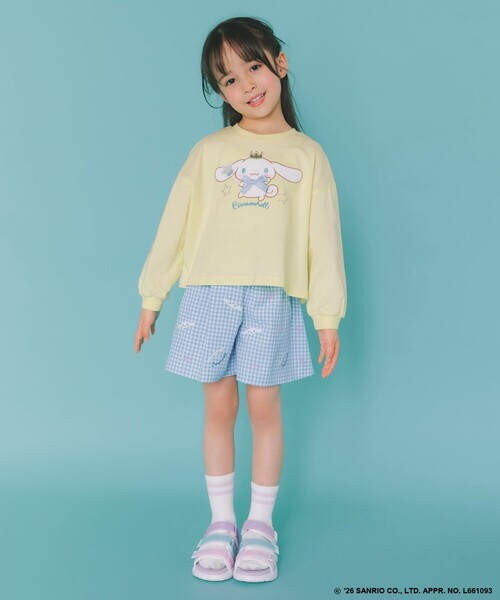 ANY（エニィ） ハーフパンツ パンツ 短パン 「シナモロール×ANY KIDS
