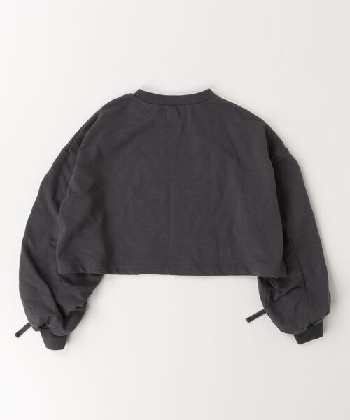 「PINK-latte」 「KIDS」長袖カットソー 15 チャコールグレー キッズ_画像2