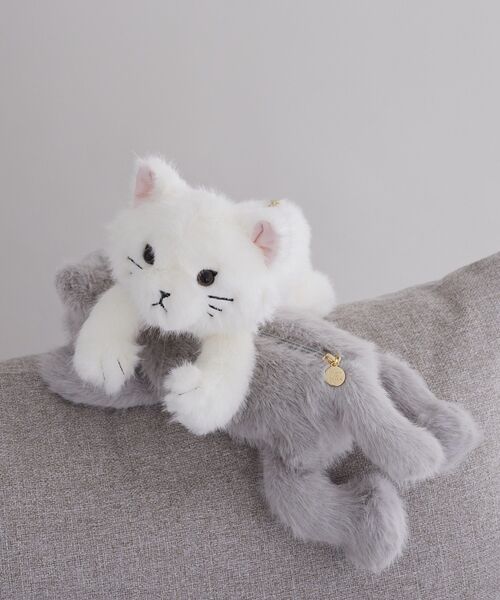 ネコアルク　ポーチ Maison de FLEUR（メゾンドフルール） ポーチ ねこくたくたポーチ
