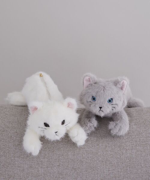 Maison de FLEUR（メゾンドフルール） ポーチ ねこくたくたポーチ