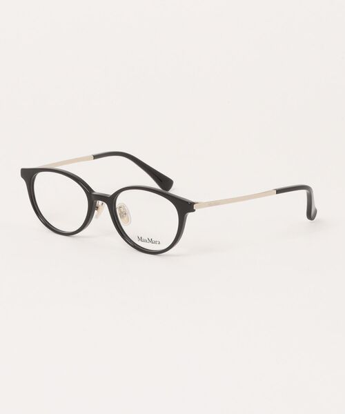 伊達メガネ メガネ 眼鏡 「Max Mara/マックスマーラ」ボストン メガネ MM5091-D 001 レディース メンズ