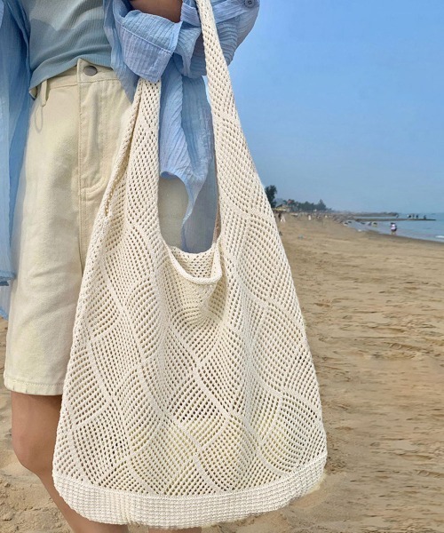 「Miniministore」 トートバッグ FREE アイボリー レディース_画像2