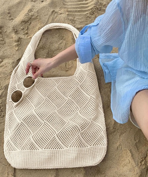 「Miniministore」 トートバッグ FREE アイボリー レディース_画像3