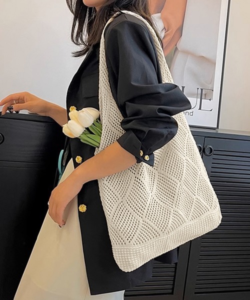 「Miniministore」 トートバッグ FREE アイボリー レディース_画像5