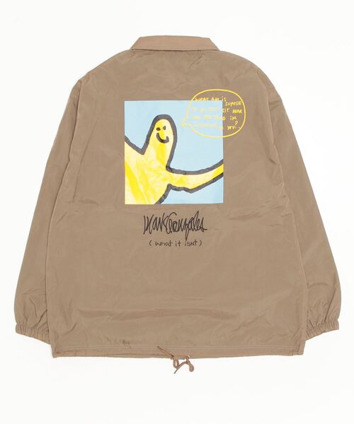 「（What it isNt）ART BY MARKGONZALES」 コーチジャケット M ブラック メンズ_画像5