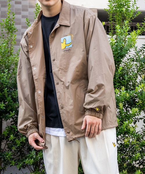 「（What it isNt）ART BY MARKGONZALES」 コーチジャケット M ブラック メンズ_画像9