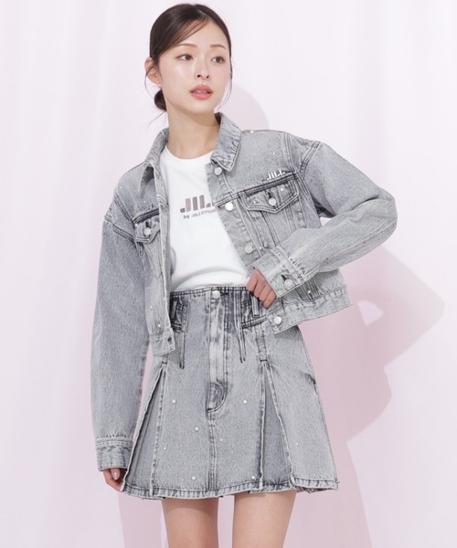 C.E パネルデニムジャケット Gジャン JILL by JILL STUART（ジルバイジルスチュアート） デニムジャケット g