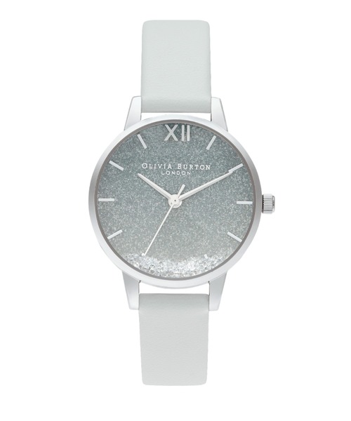 「OLIVIA BURTON」 アナログ腕時計 - ライトグレー レディース_画像2
