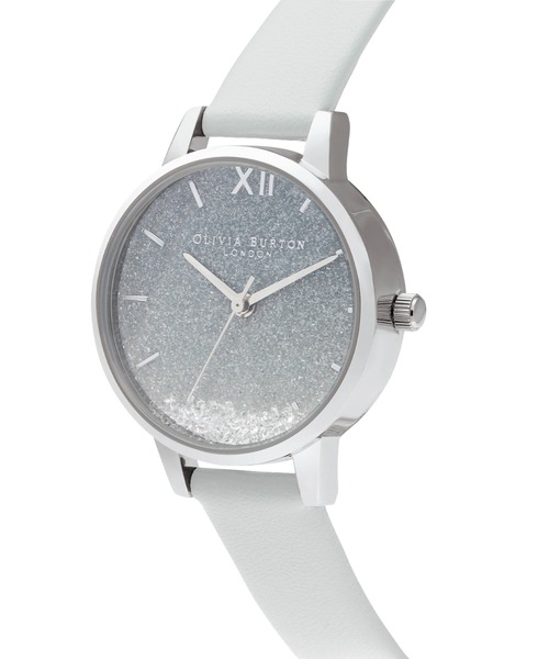 「OLIVIA BURTON」 アナログ腕時計 - ライトグレー レディース_画像3