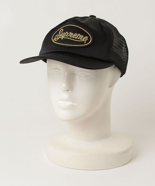 Supreme ブラック メッシュキャップ 2024 Supreme メッシュ キャップ - FARFETCH