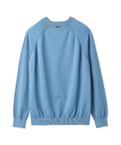AOURE NEVE クルーネックニット ネイビー AOURE（アウール） セーター ニット SPRING NEVE クルーネック メンズ