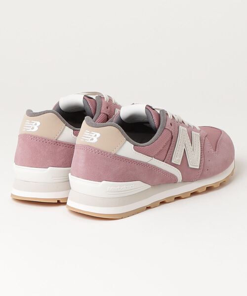 「New Balance」 ローカットスニーカー 24.0cm ライトベージュ レディースの画像