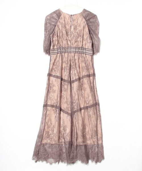 「Dorry Doll」 半袖ワンピース S モカ レディース_画像2