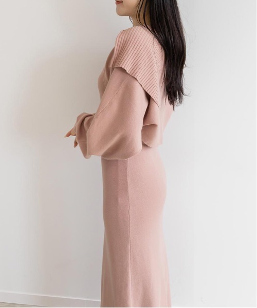 「RANDA」 コンビワンピース FREE ピンク レディース_画像7