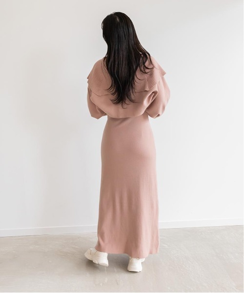 「RANDA」 コンビワンピース FREE ピンク レディース_画像9