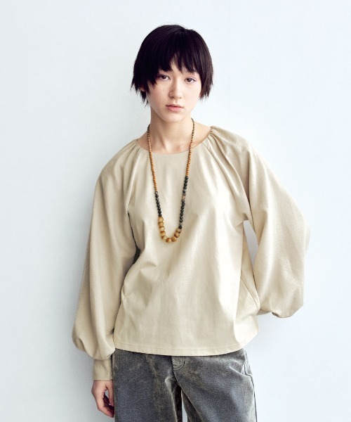 MEDE19F（メデジュウキュウ） tシャツ ブラウススリーブカットソー