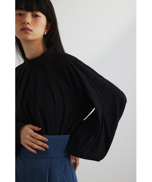 「STYLEMIXER」 長袖ブラウス FREE ブラウン レディース_画像5