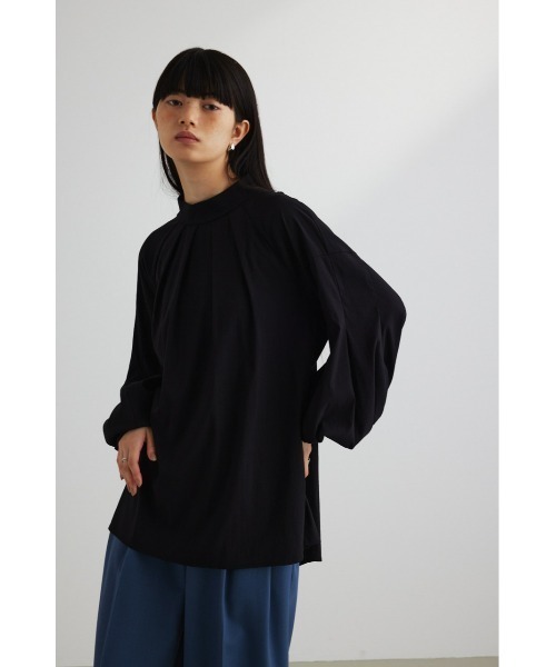 「STYLEMIXER」 長袖ブラウス FREE ブラウン レディース_画像6