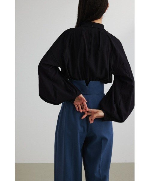 「STYLEMIXER」 長袖ブラウス FREE ブラウン レディース_画像7