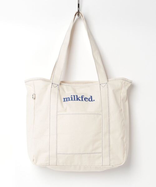 「MILKFED.」 トートバッグ ONE SIZE ブルー レディース_画像2