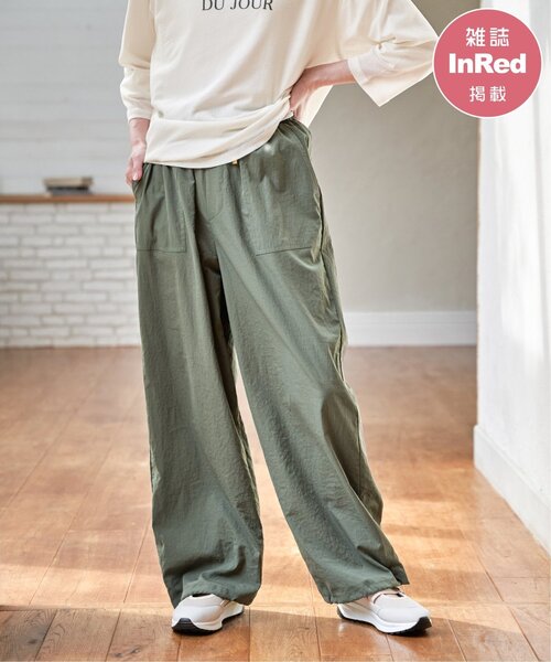 ikka（イッカ） カーゴパンツ 「雑誌InRed5月号掲載」ドライテックチノ