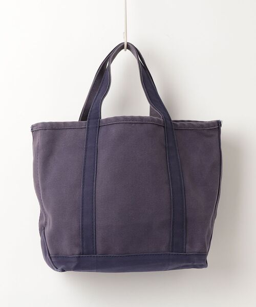 「L.L.Bean」 トートバッグ - ネイビー レディースの画像