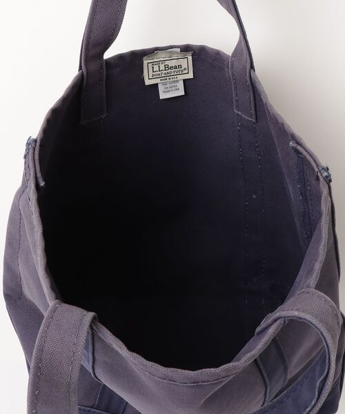 「L.L.Bean」 トートバッグ - ネイビー レディースの画像