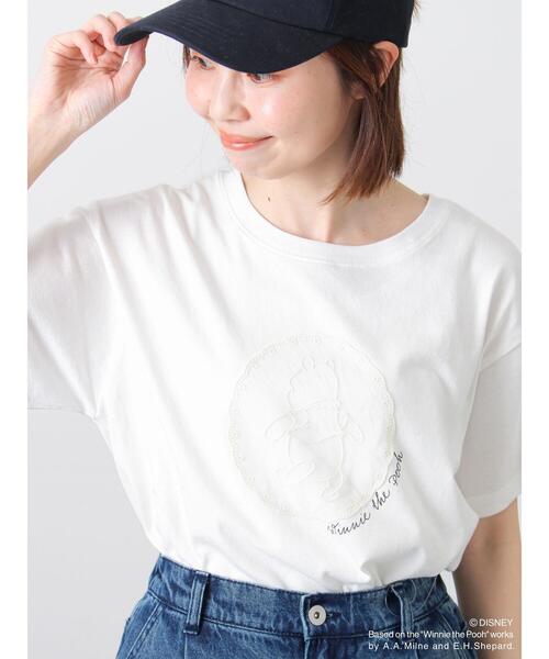 Samansa Mos2（サマンサモスモス） tシャツ 「Disney」くまのプーさん