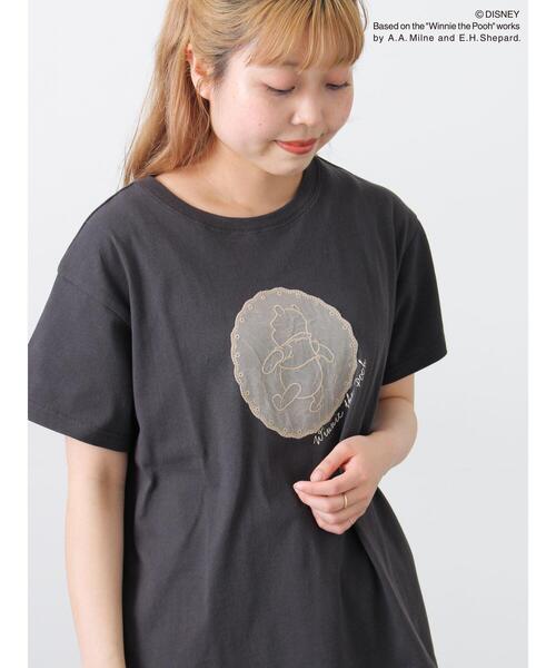 Samansa Mos2（サマンサモスモス） tシャツ 「Disney」くまのプーさん