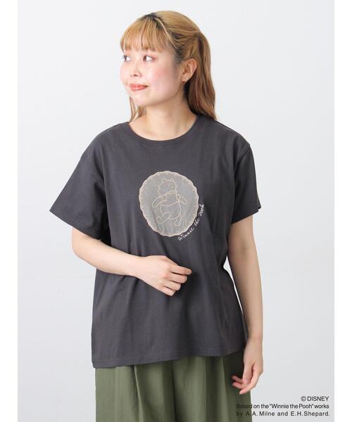 Samansa Mos2（サマンサモスモス） tシャツ 「Disney」くまのプーさん