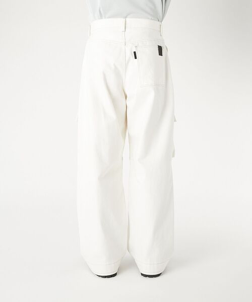 ワイドパンツ ジーンズ FLAP-POCKET DENIM PANTS メンズ レディースの画像