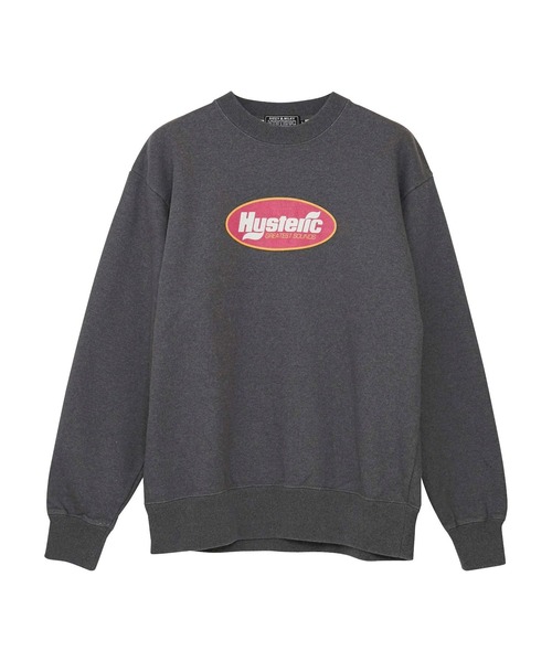 「HYSTERIC GLAMOUR」 スウェットカットソー X-LARGE グレー メンズ_1