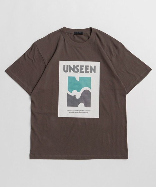 tシャツ 「PRE-ORDER」UNSEEN Print T-Shirt/UNSEENプリントTシャツ レディース メンズの画像