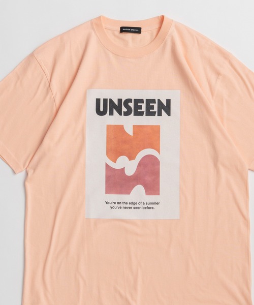 tシャツ 「PRE-ORDER」UNSEEN Print T-Shirt/UNSEENプリントTシャツ レディース メンズの画像