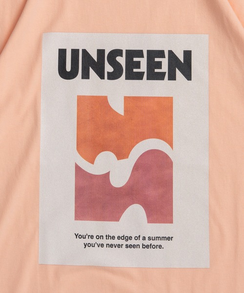 tシャツ 「PRE-ORDER」UNSEEN Print T-Shirt/UNSEENプリントTシャツ レディース メンズの画像
