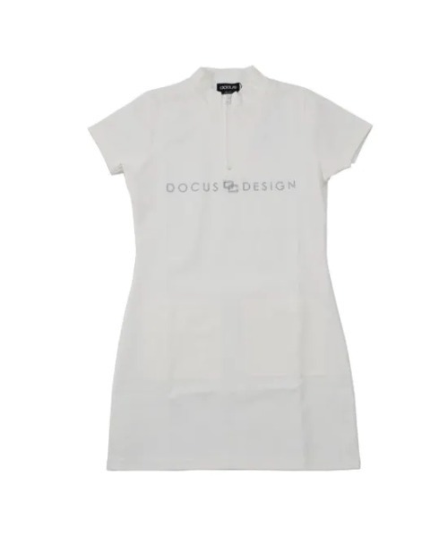 新品タグ付き DOCUS レディース ゴルフウェア DDワンピース DOCUS（ドゥーカス） ワンピース 半袖 「DOCUS」(ドゥーカス