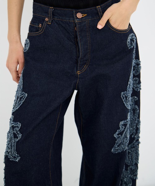 コラボ‼️染めデニムチケットちびタグNo.876 TAG（PORTER） ジーンズ デニム デニムパンツ 「TAAKK/ターク」Denim