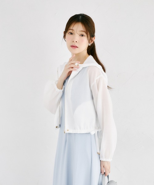 tocco closet（トッコ クローゼット） パーカー サイドリボン付き