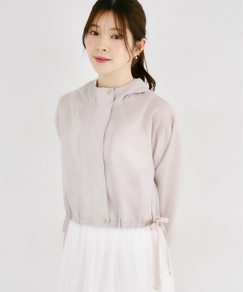tocco closet（トッコ クローゼット） パーカー サイドリボン付き