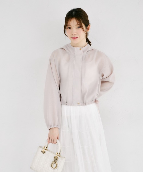 tocco closet（トッコ クローゼット） パーカー サイドリボン付き