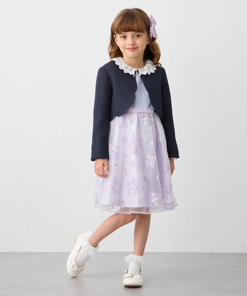 「ANY」 「KIDS」ノースリーブワンピース 130 ブルー キッズ_画像5