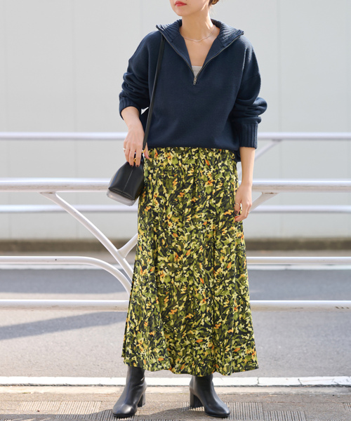 「JOURNAL STANDARD relume」 ロングスカート FREE イエロー レディース_画像8