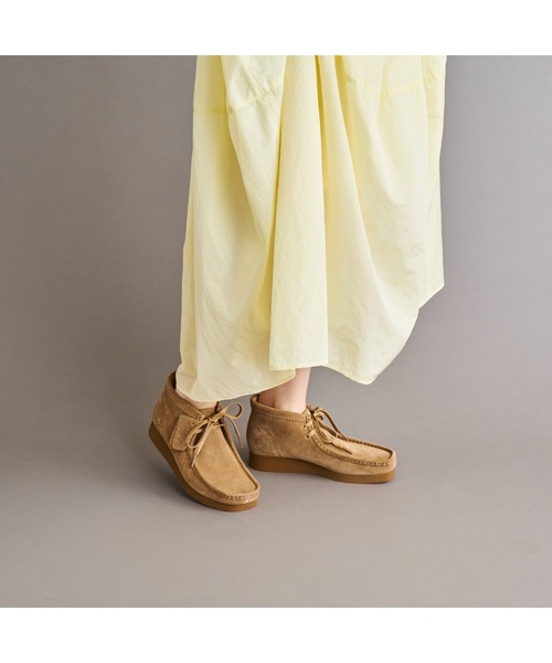 「Clarks」 モカシンシューズ UK3 ブラウン レディース_画像5