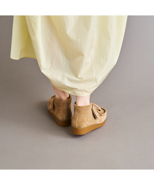 「Clarks」 モカシンシューズ UK3 ブラウン レディース_画像7