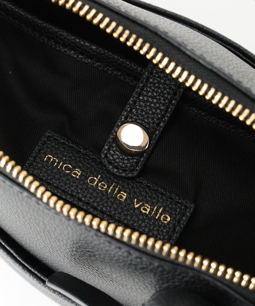 mica della valle/ミカデラヴァッレ カティア ミニボストン mica della valle（ミカデラヴァッレ） ボストンバッグ 「WEB限定追加2