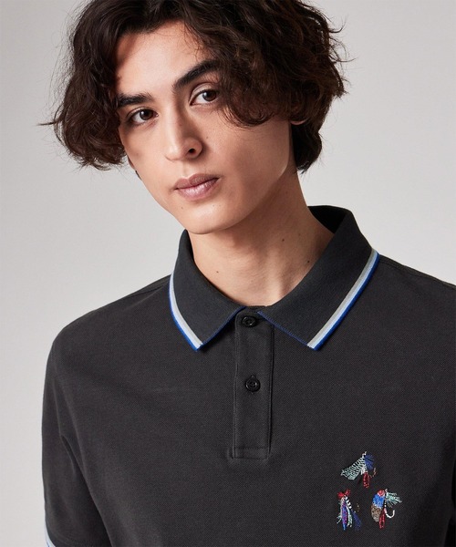 ポロシャツ Paul Smith Loves Barbour ”Lure” ポロシャツ / 163706 MML1555 メンズの画像