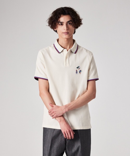 ポロシャツ Paul Smith Loves Barbour ”Lure” ポロシャツ / 163706 MML1555 メンズの画像