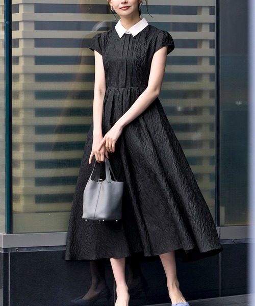 RUIRUE BOUTIQUE（ルイルエブティック） ワンピース 洗える ｜ シアー