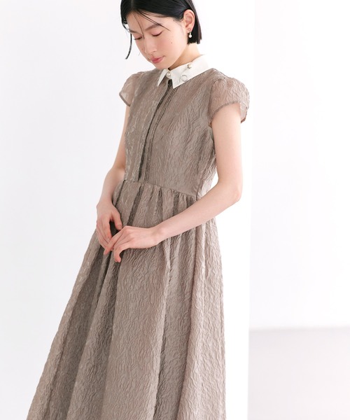 RUIRUE BOUTIQUE（ルイルエブティック） ワンピース 洗える ｜ シアー